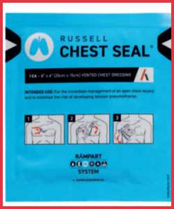 Russell Chest Seal – Vented Chest Seal